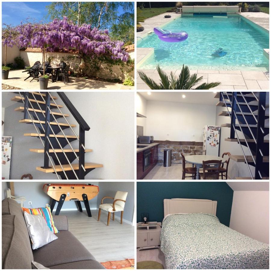 Gite Des Ouches - Piscine Civray  Εξωτερικό φωτογραφία